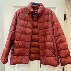Uniqlo Ultra Light Down Jacket (Dark Red)